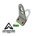 Universal 2 Bolt Tie Down Point 45 degrees - Adventure Corp