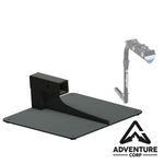 Garage Floor Stand For Towbar Mounted Bike Rack / Storage - Adventure Corp