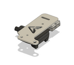 7 Pin Flat + Anderson Plug Mounting Bracket – Double Stack Option, Trailer Breakaway Ready, 2mm Stainless Steel.